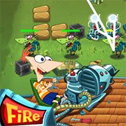 Backyard Defense: Phineas and Ferb