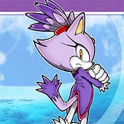 Blaze The Cat in Sonic 1