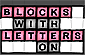 Blocks With Letters On