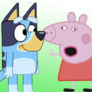 FNF Bluey Vs Peppa Pig