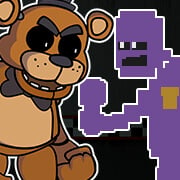 FNF Fazbear Fight: Freddy vs Purple Guy