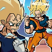 FNF: Llamao de EmergenZia – Goku vs Sad Majin Vegeta