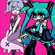 FNF Rabbit Hole with Hatsune Miku, But Playable