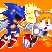 FNF Running Hell: Sonic.exe vs Tails