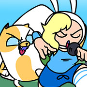 FNF vs Fionna and Cake