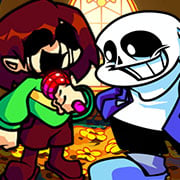 FNF X Sans Parody – Stronger Than You