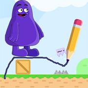 Grimace Shake: Draw and Erase