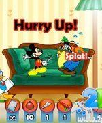 Mickey And Friends in Pillow Fight