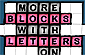 More Blocks With Letters On