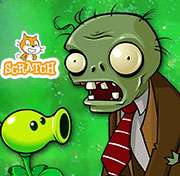 Plants vs Zombies 2 on MIT Scratch