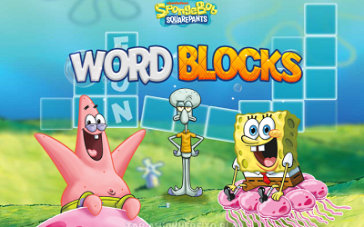 Spongebob Word Blocks