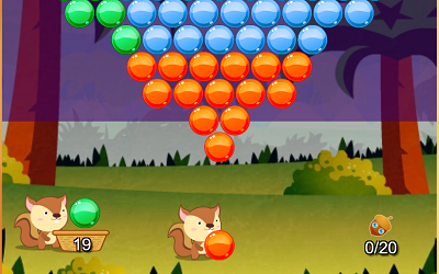 Squirrel Bubble Shooter