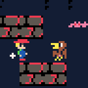 Tutankham Pico-8 Remake